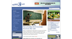 Desktop Screenshot of mjolkfri.com